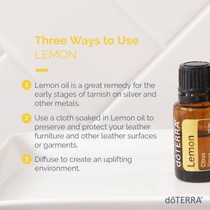 Lemon Essential Oil 15 ml doterra NEW! NEVER OPENED!